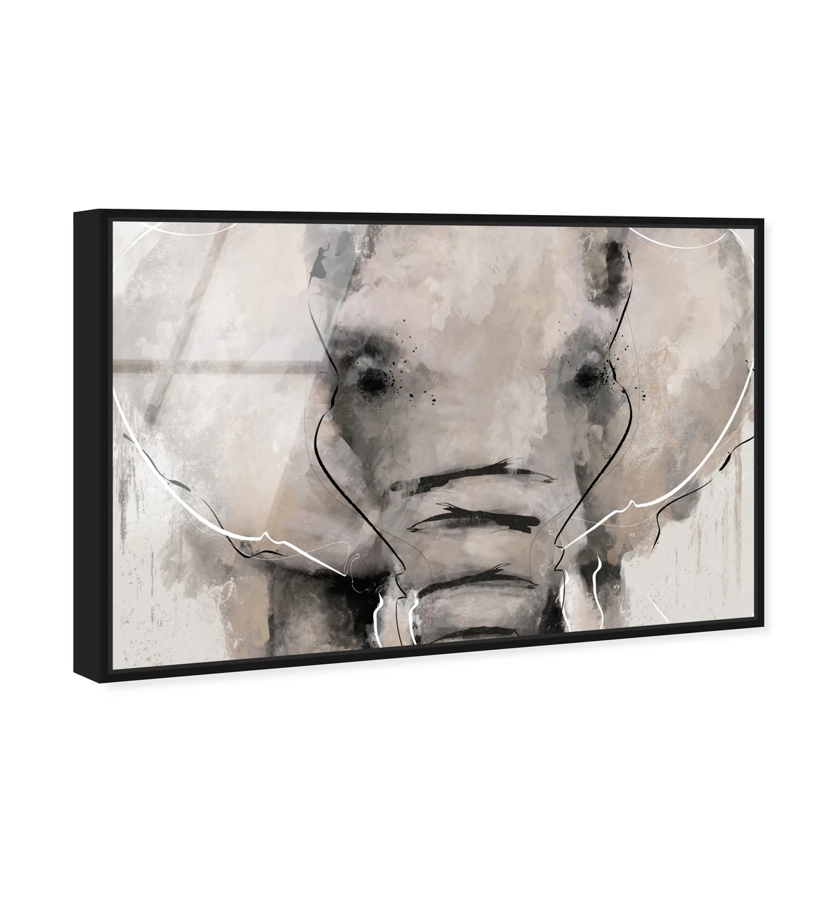 Abstract Elephant Animals Wall Art by Oliver Gal