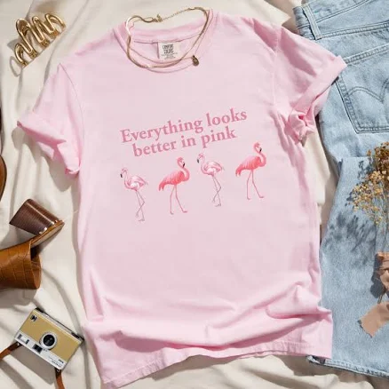 Flamingo Comfort Color T-Shirt