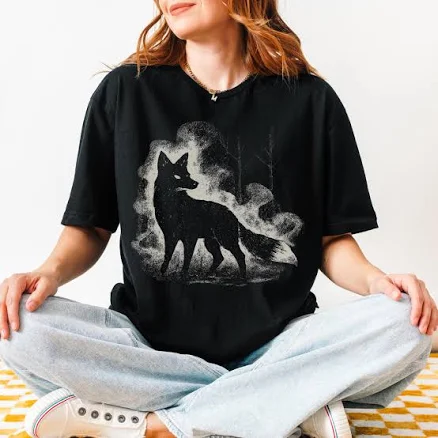 Fox Graphic T-Shirt