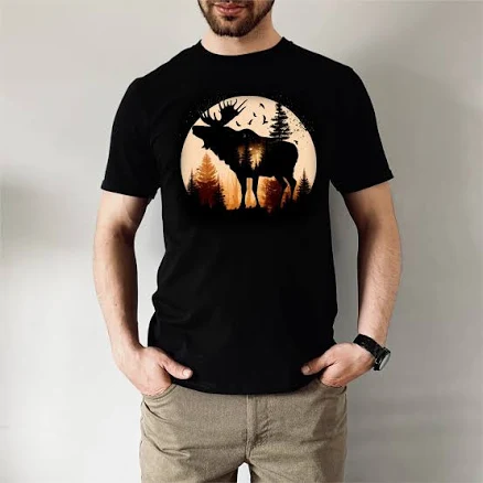 Moose Mountain Unisex Hiking Tee
