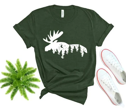Mountain Moose Graphic Tee