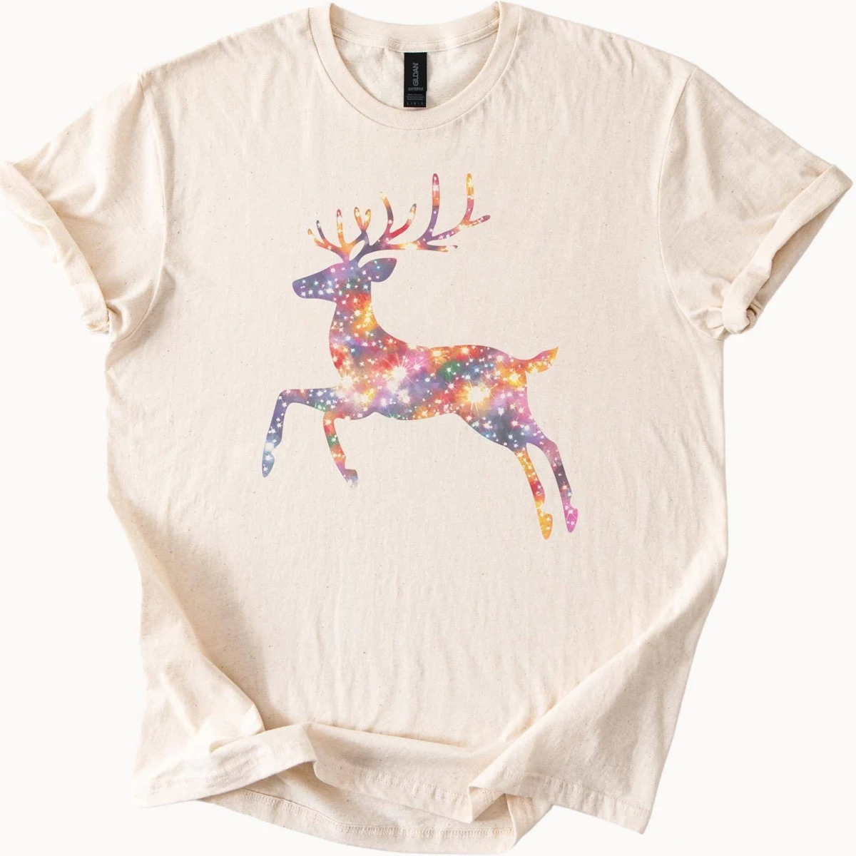 Galaxy Deer Graphic Tee
