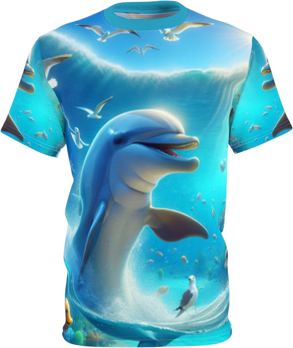 Dolphin Graphic Tee Shirt