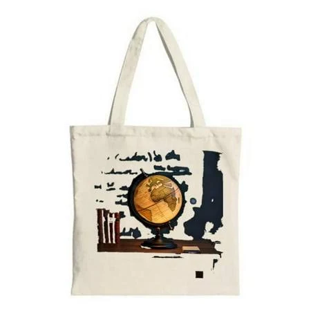 ZILE Vibrant Elephant Canvas Tote Bag - Colorful Art Design with Intricate Patterns Perfect for Shopping Travel and Parties, Women's, Size: One size,