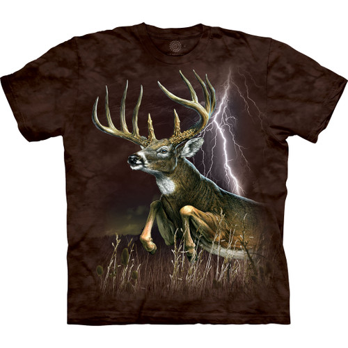 The Mountain Deer Lightning T-Shirt