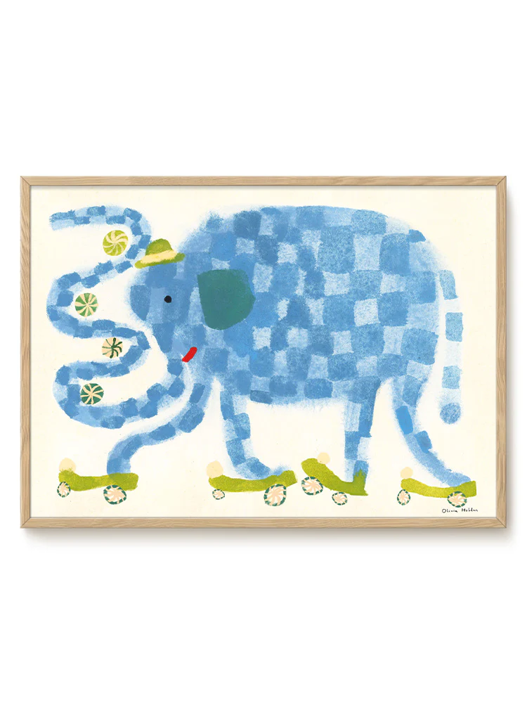 Olivia Holden Elephant Art Print