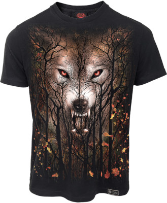 Organic Forest Wolf T-Shirt