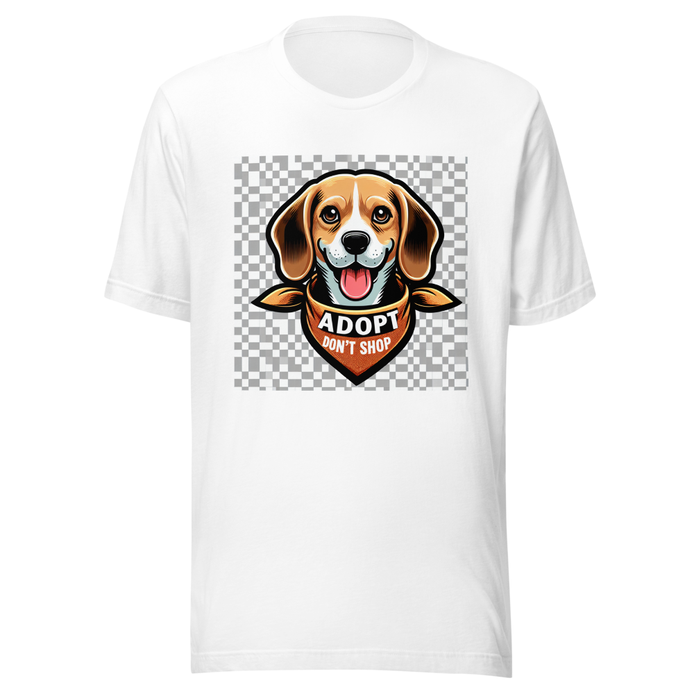 Adopt Don't Shop Beagle Tee