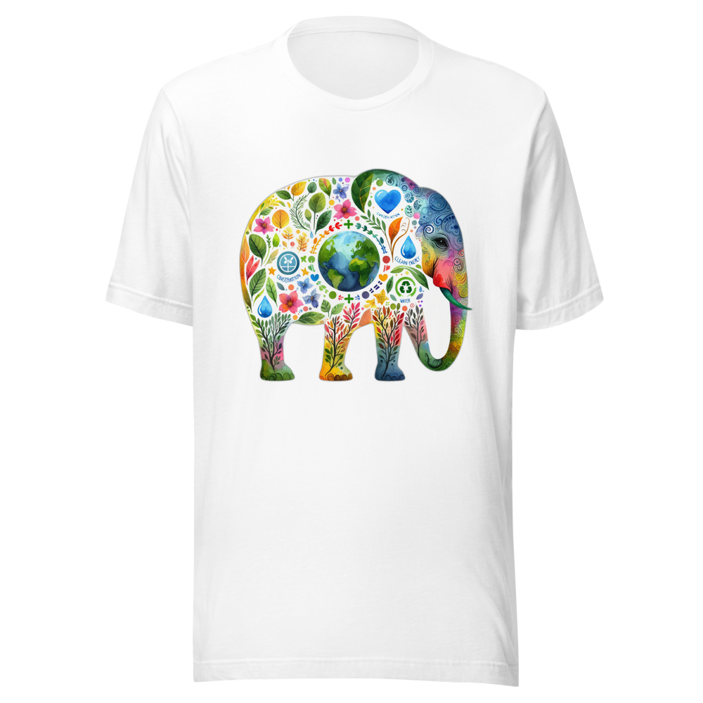 Earth Day Elephant Tee - Vol 17