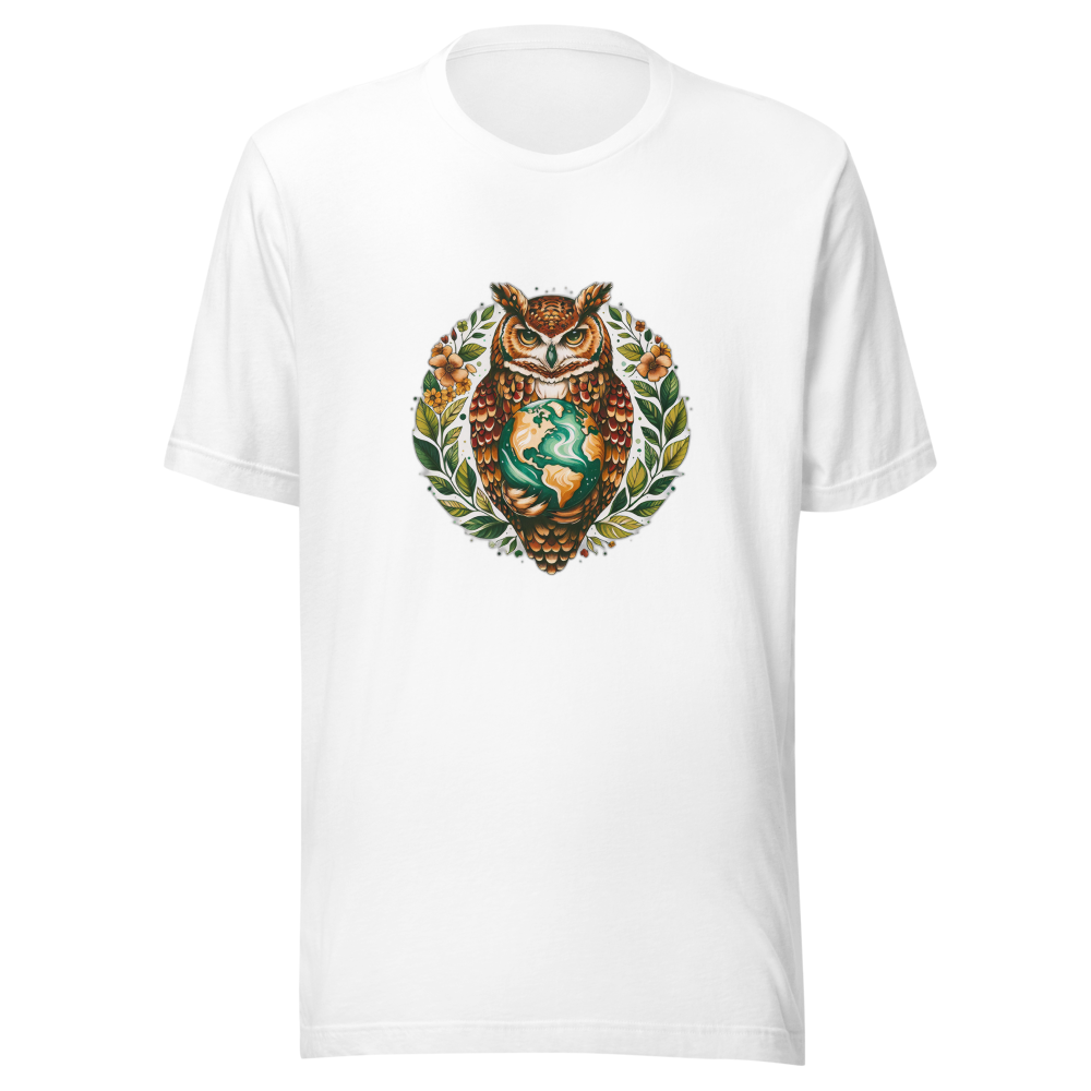 Earth Day Owl Tee - Vol 2