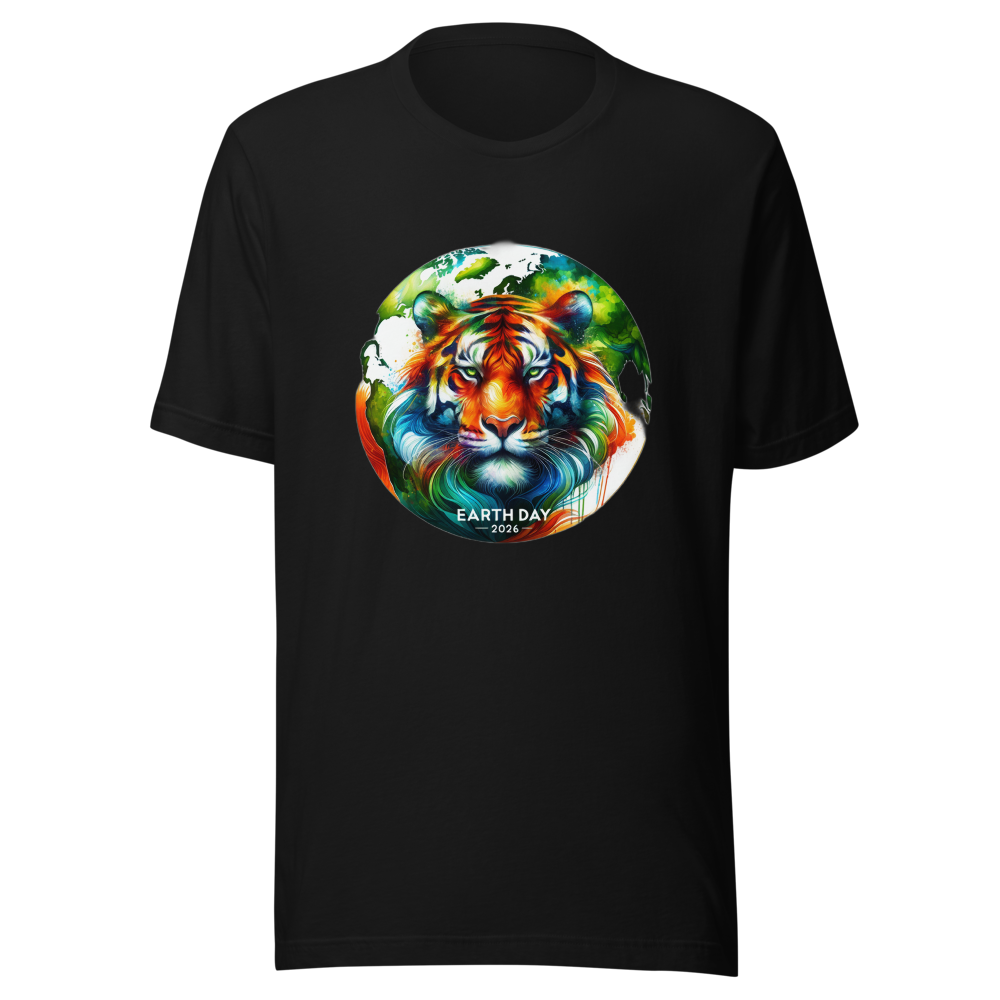 Earth Day Tiger Tee - Vol 5