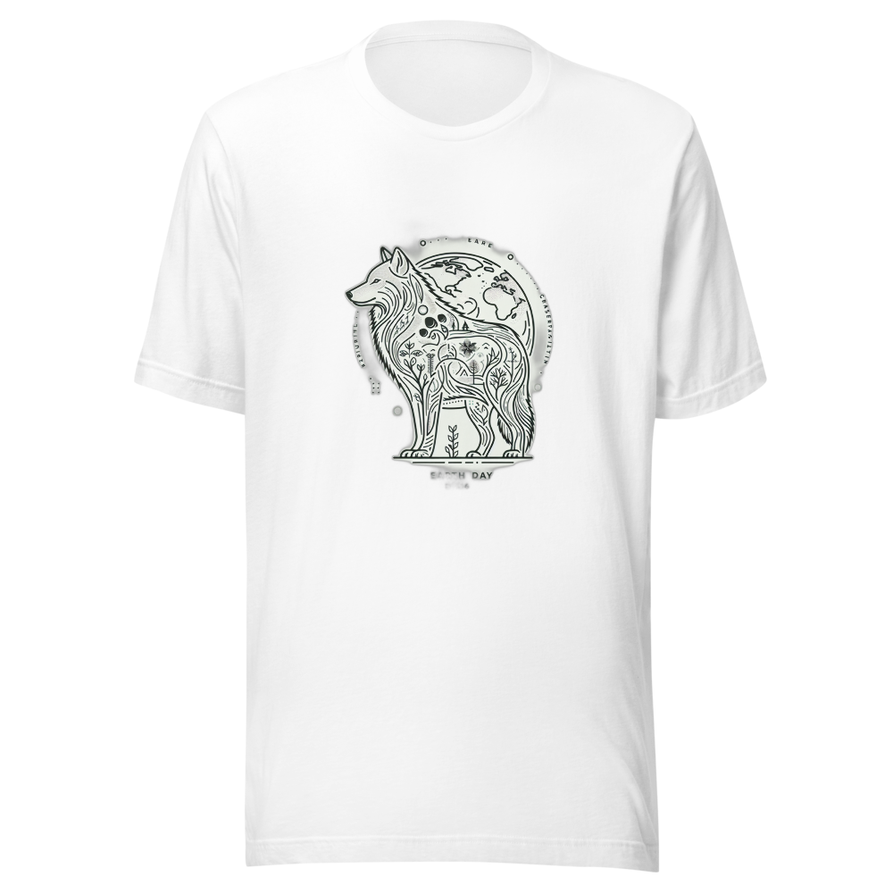 Earth Day Wolf Tee - Vol 19