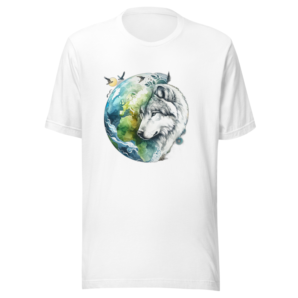 Earth Day Wolf Tee - Vol 23