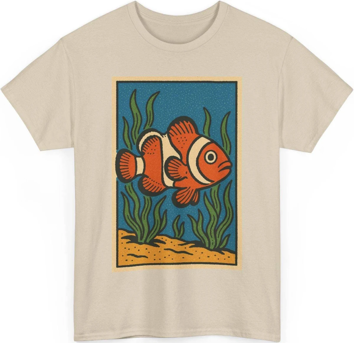 Clownfish Retro Comic T-Shirt