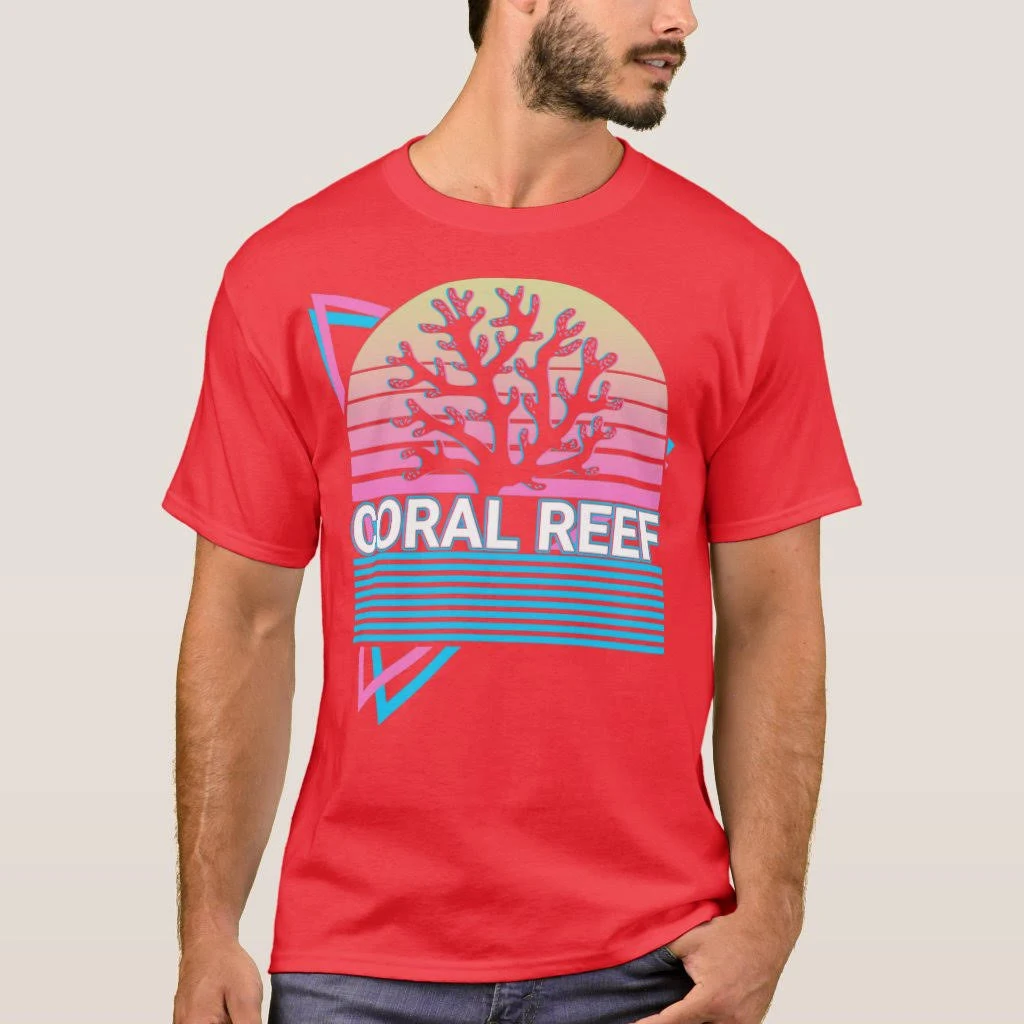 Coral Reef Men's Retro Gift1 T-Shirt