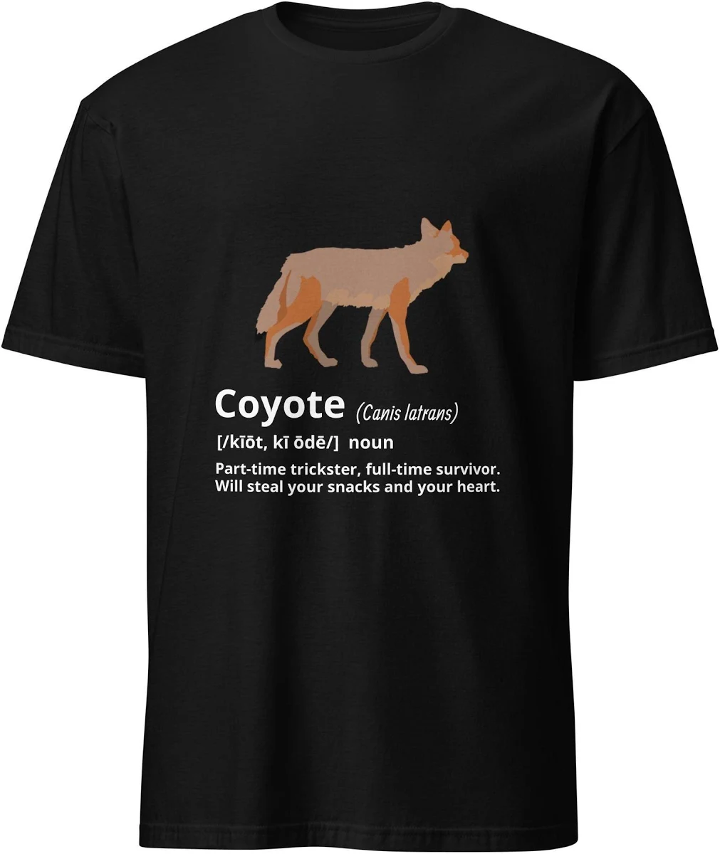 Funny Coyote Definition T-Shirt