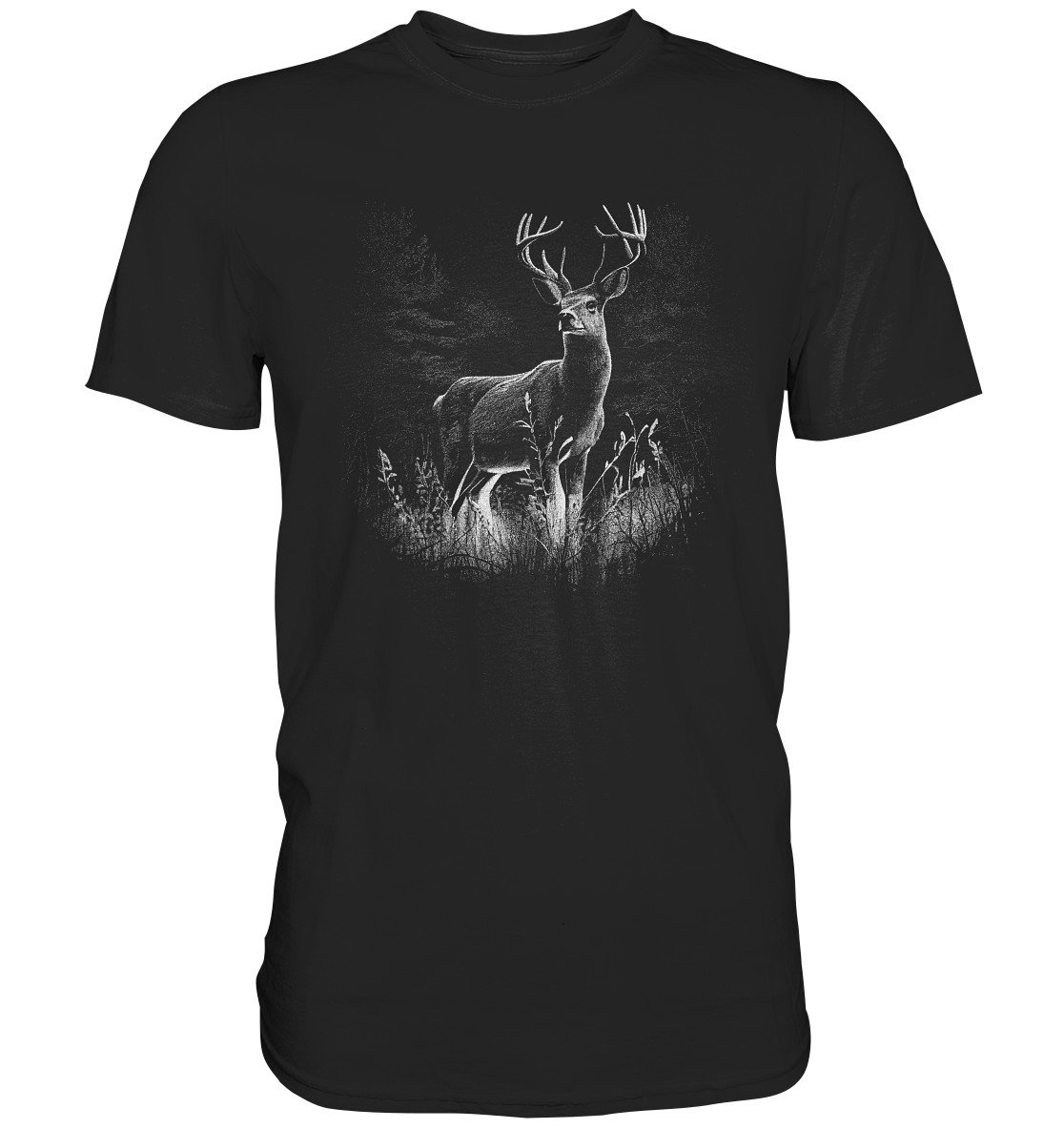 Deer hunting deer gift idea antlers tshirt