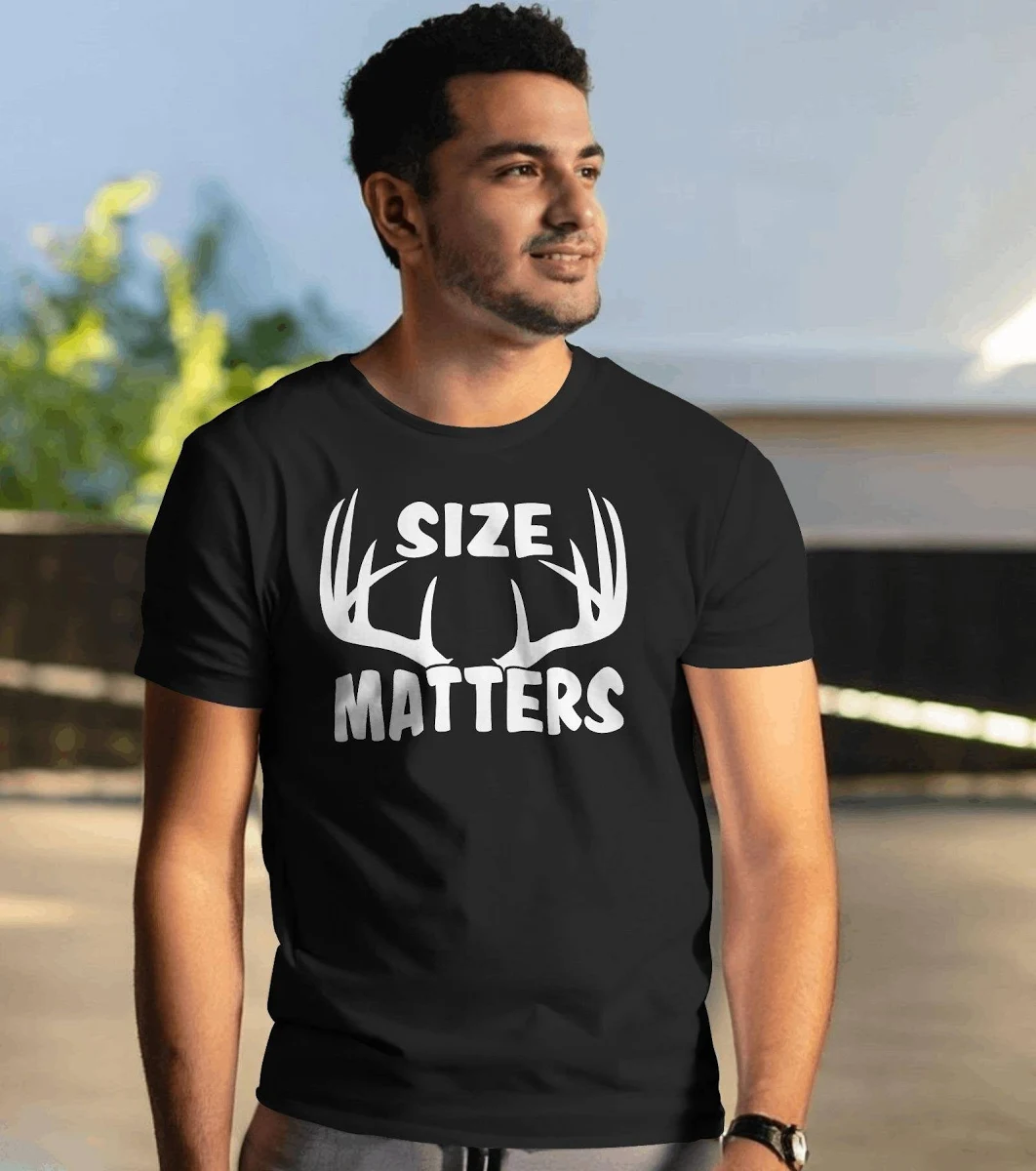 Size Matters Deer Antler T-Shirt