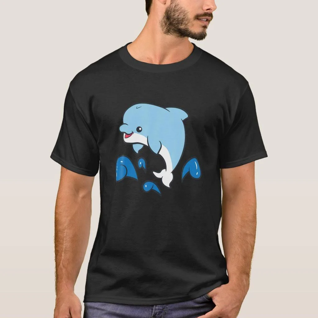 Cute Dolphin Ocean Sea T-Shirt