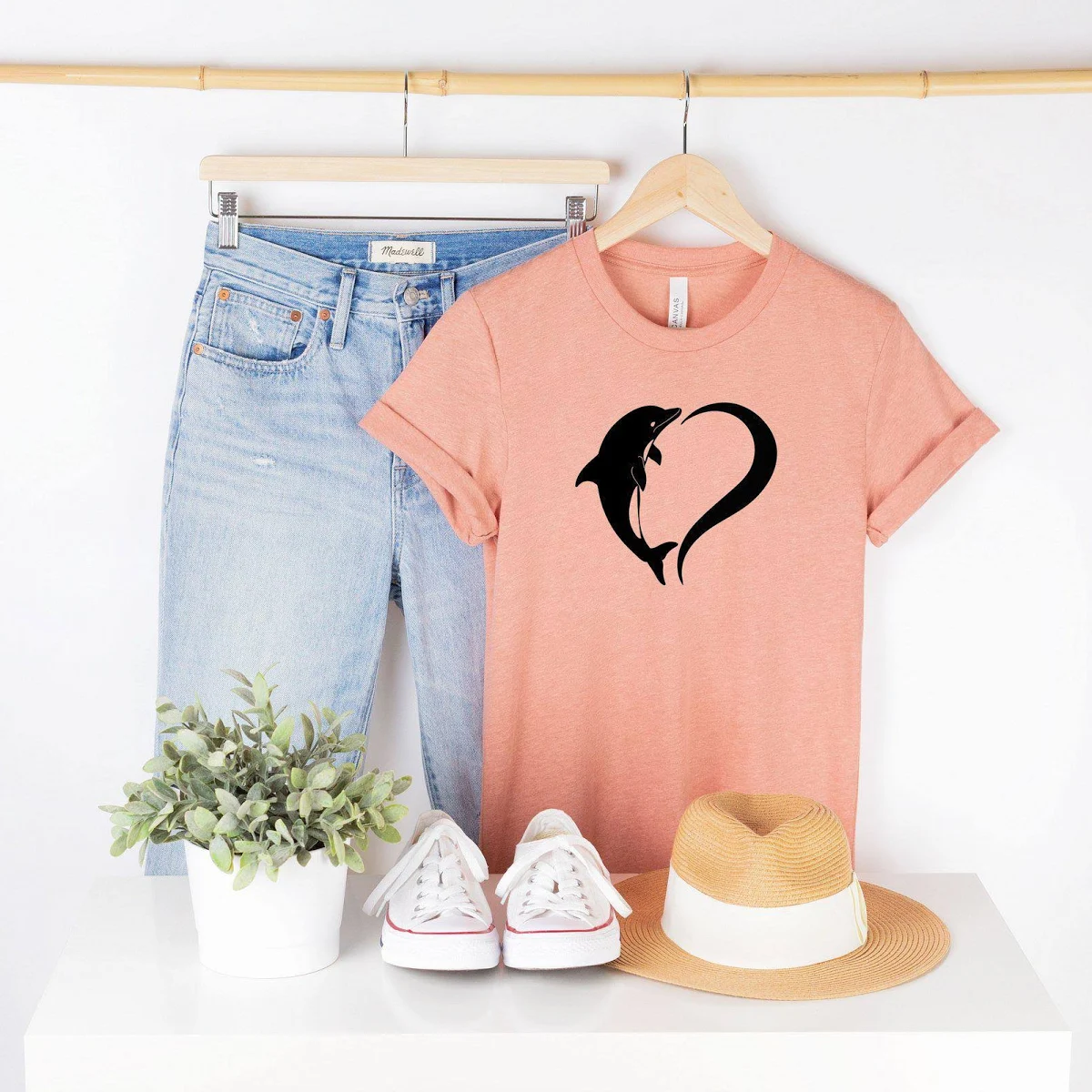 Dolphin Heart T-Shirt