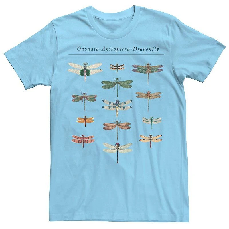 Lost Gods Dragonfly Types Graphic T-Shirt