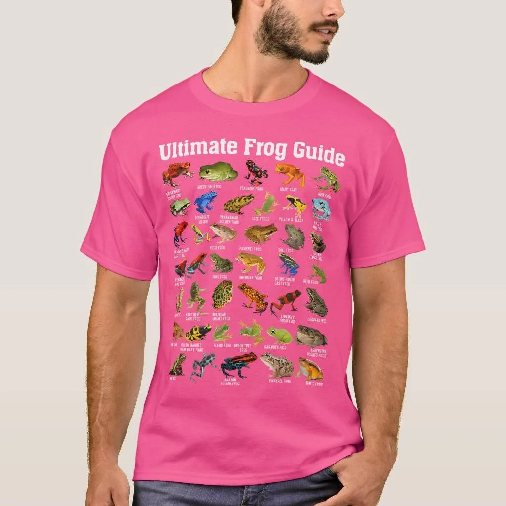 Ultimate Frog Guide Amphibian Species T-Shirt