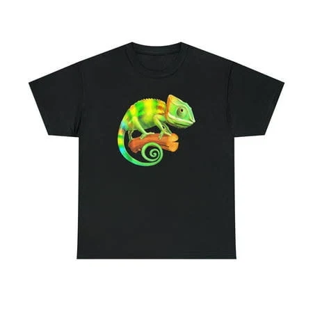 HCD Unisex Chameleon Gecko Lizard T-Shirt