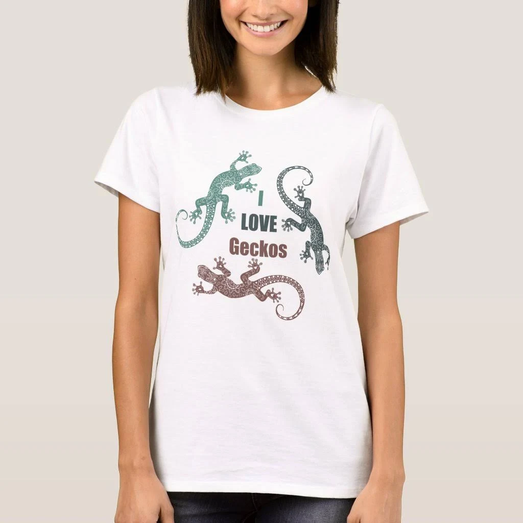 I Love Geckos T-Shirt