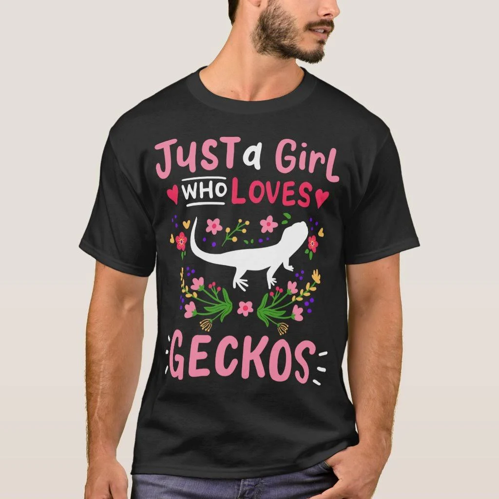 Men's Geckos Lizard Gecko Lover T-Shirt