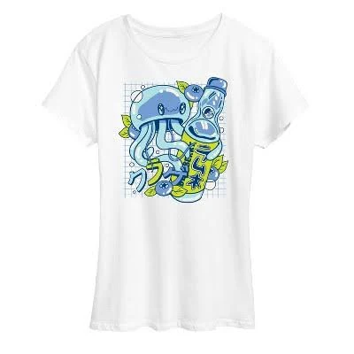 Jellyfish Ramune Women's Instant Message Graphic T-Shirt