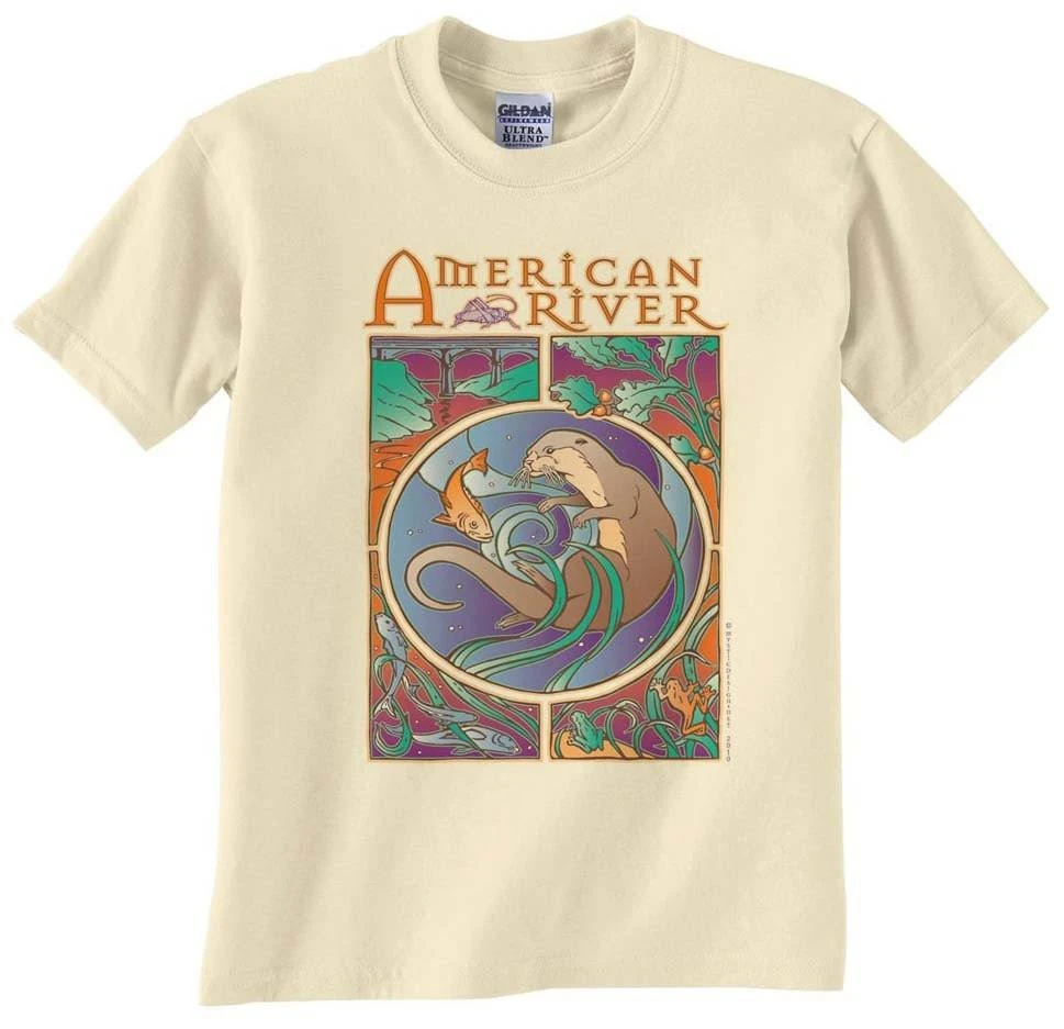 American River Otter Tshirt
