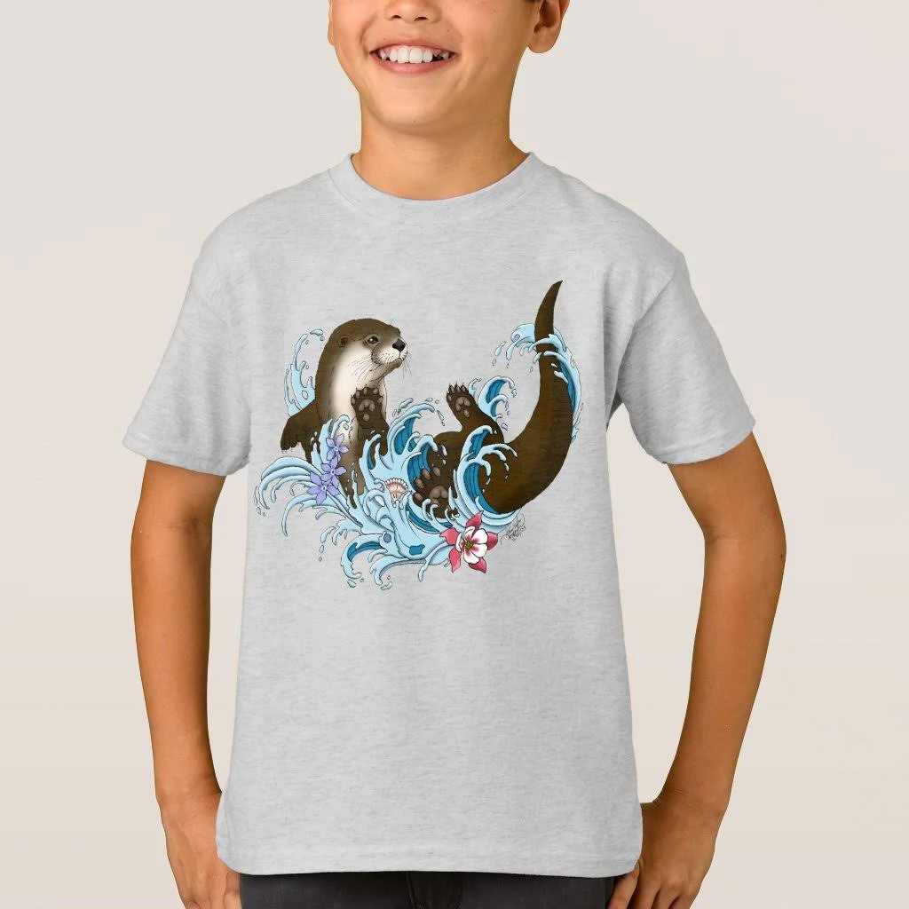 River Otter Water Cute T-Shirt