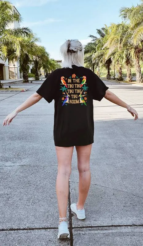 Disney Enchanted Tiki Room Tropical Parrot T-Shirt