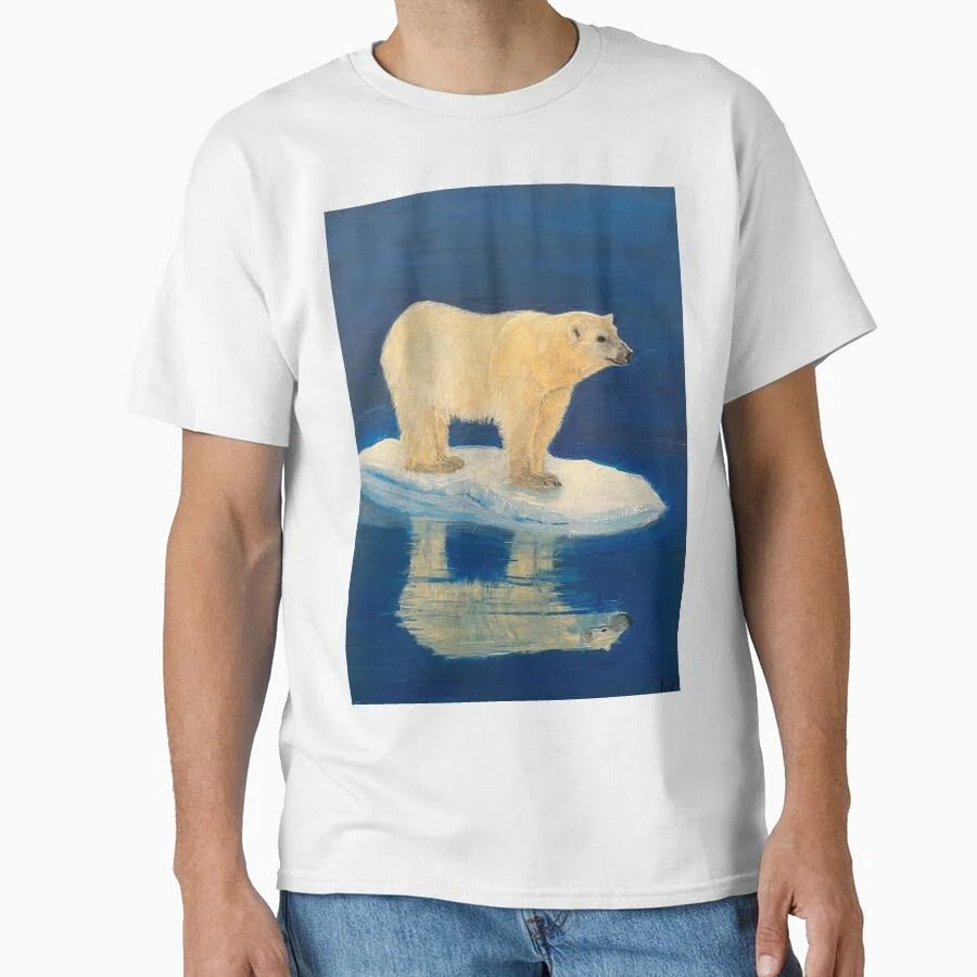Arctic Solitude Polar Bear Classic T-Shirt