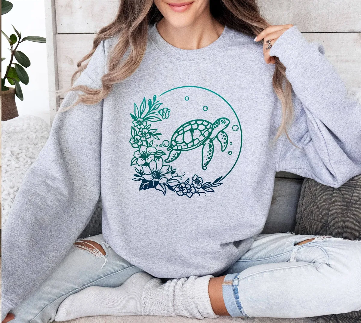 Sea Turtle Sweatshirt