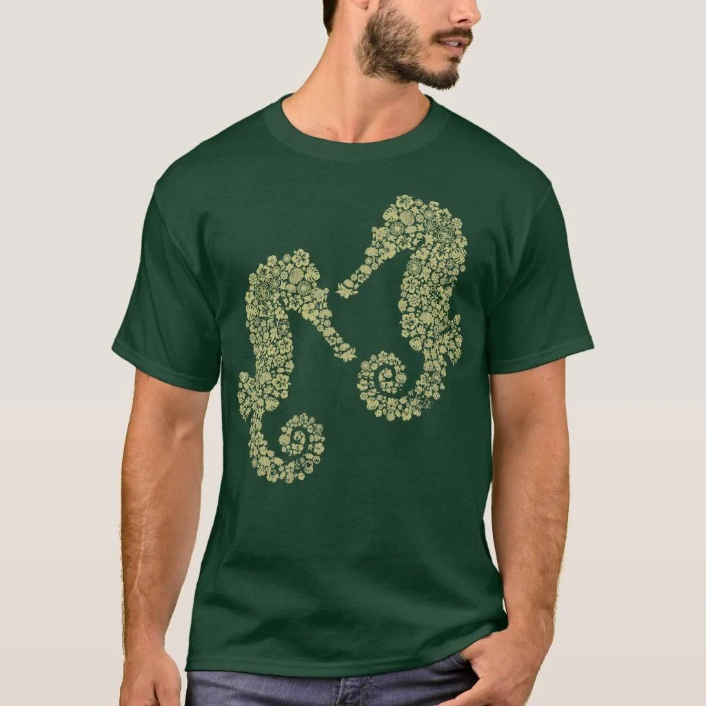 Men's Vintage Seahorse T-Shirt