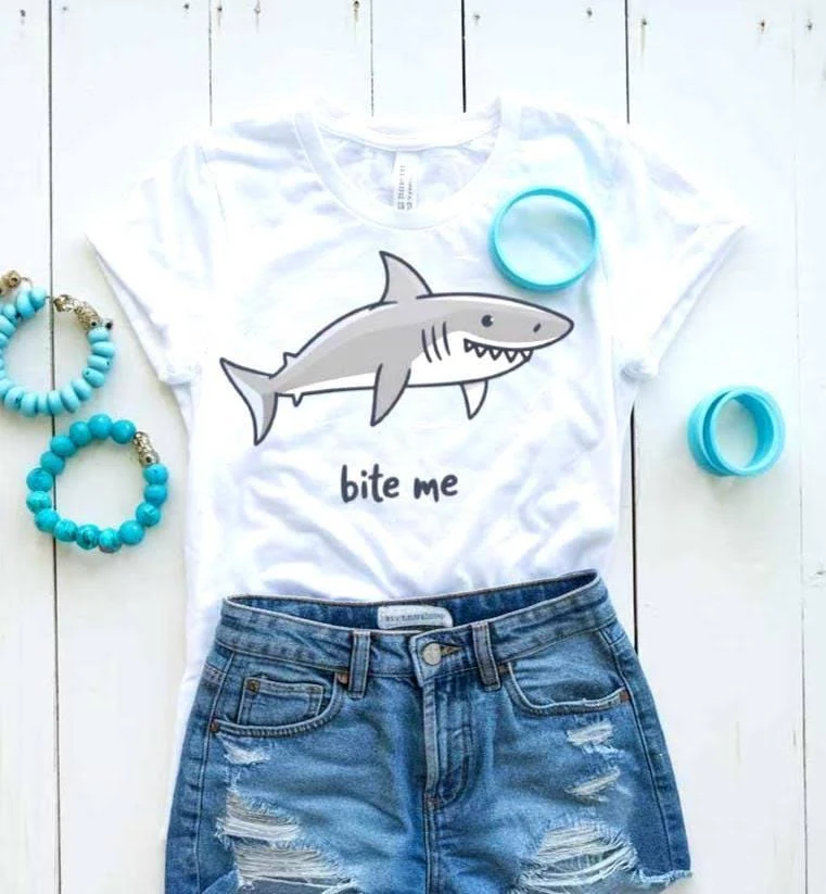 Shark SVG PNG Funny Summer Shark Graphic for Cricut, Sublimation, DIY T-Shirts, Stickers, Beach Wear, Ocean Lover Design, Digital Download