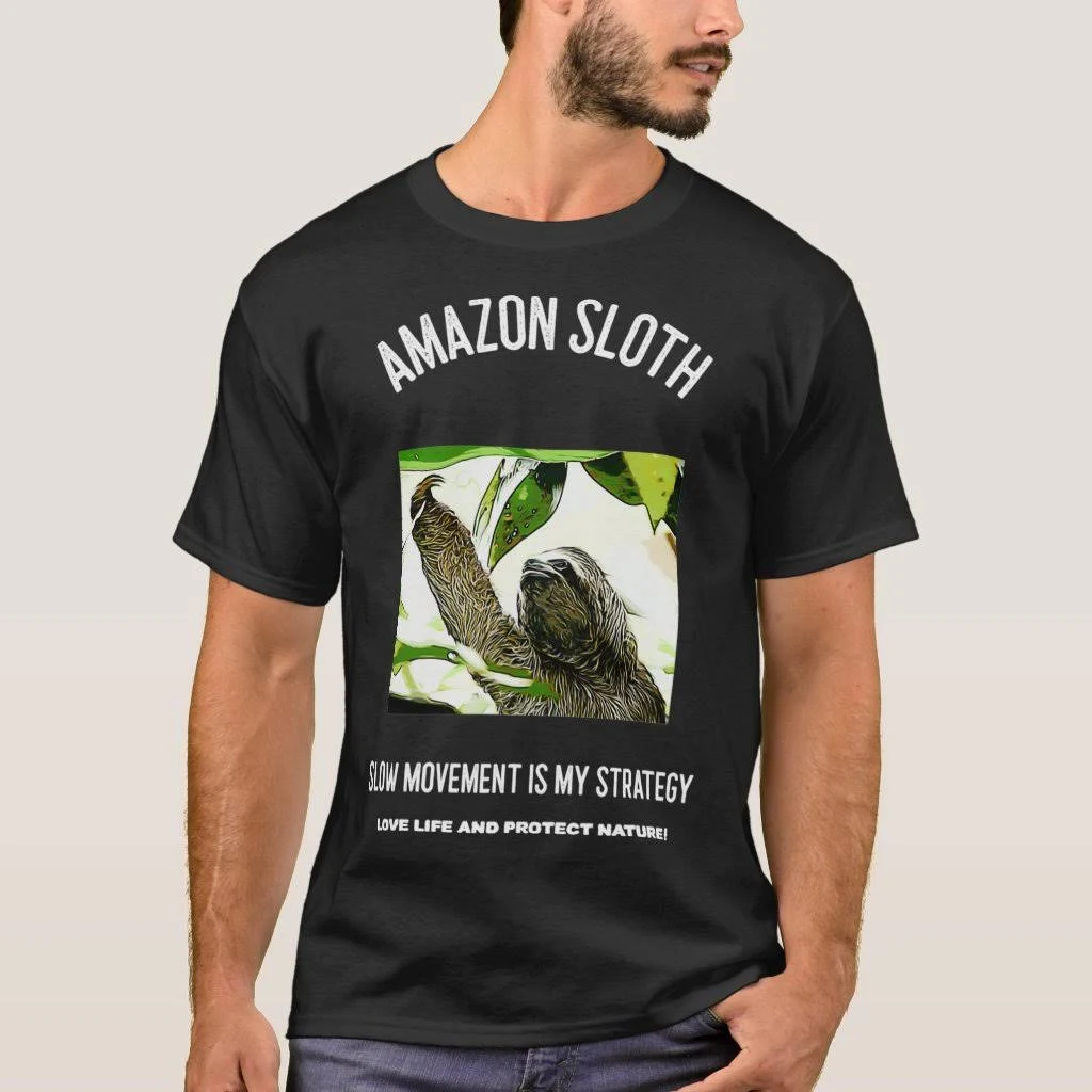 Amazon Men's Sloth T-Shirt