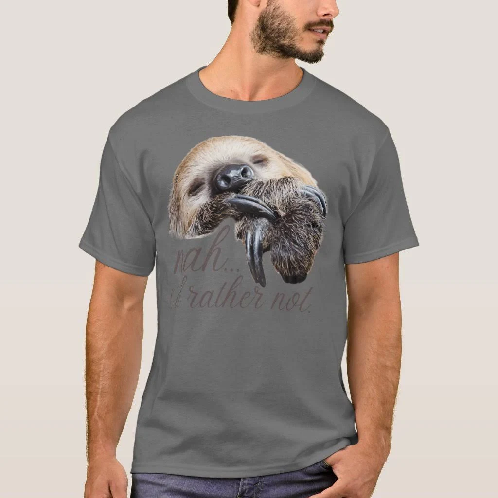 Men's Sloth Quote T-Shirt