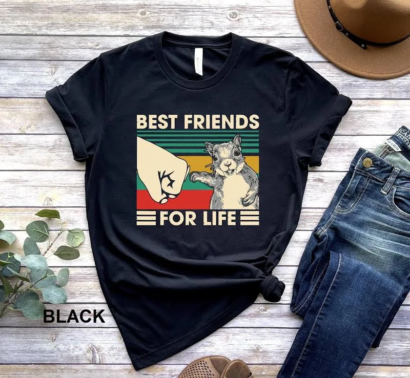Squirrel Lover Vintage T-Shirt