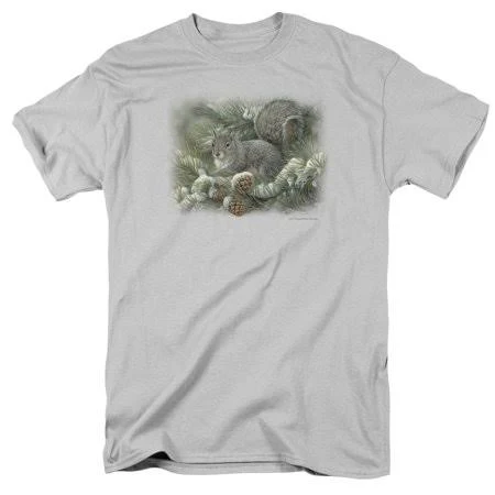 Wild Wings Wildlife T-Shirt Gray Squirrel