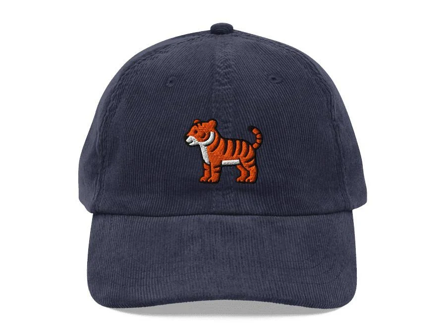 Tiger Embroidered Baseball Cap