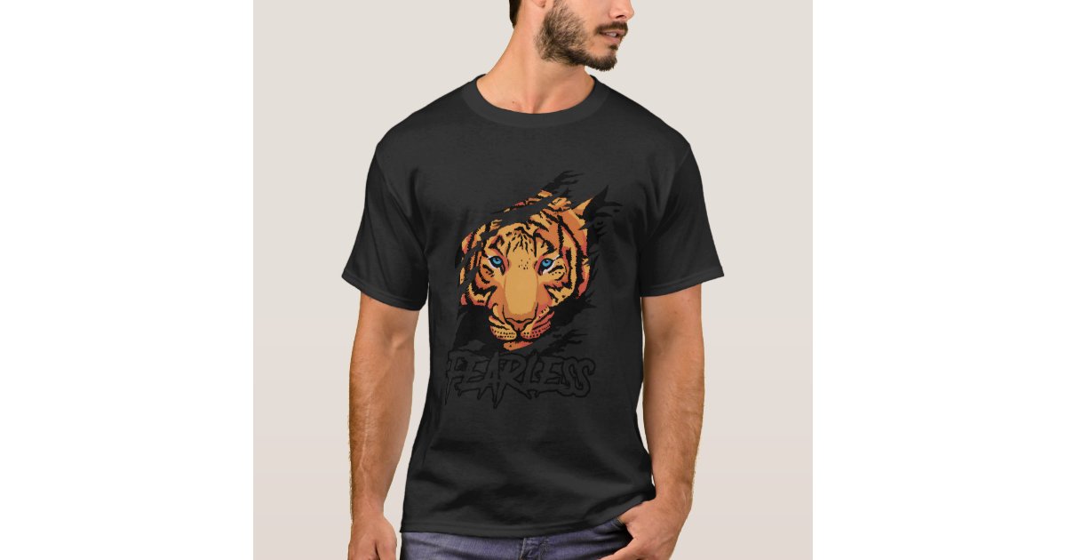 Tiger Face Wildlife T-Shirt