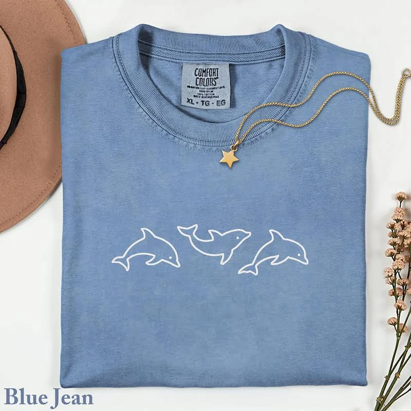 Comfort Colors Dolphin Shirt