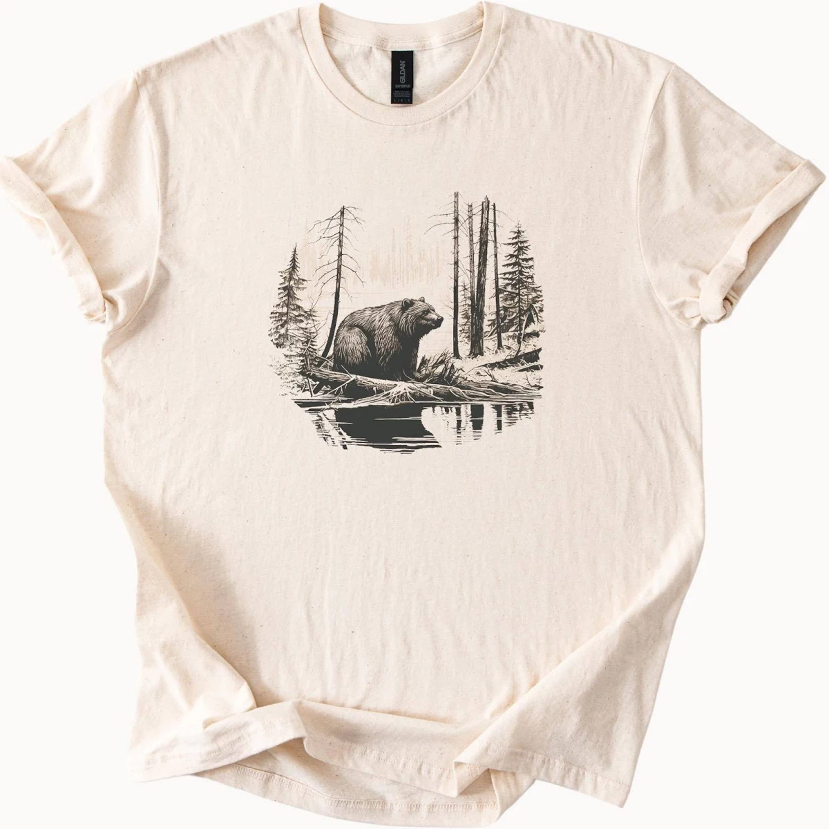 Grizzly Bear Graphic Tshirt